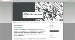 Desktop Screenshot of chrissamnee.com